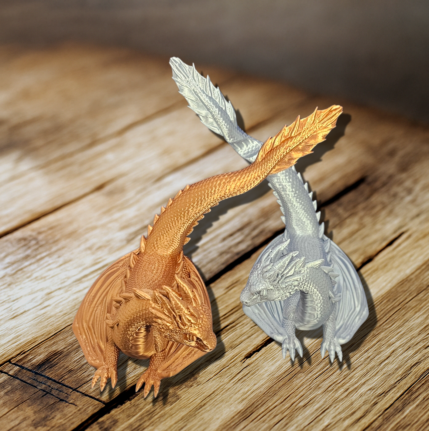 Twin Dragons Book Holder