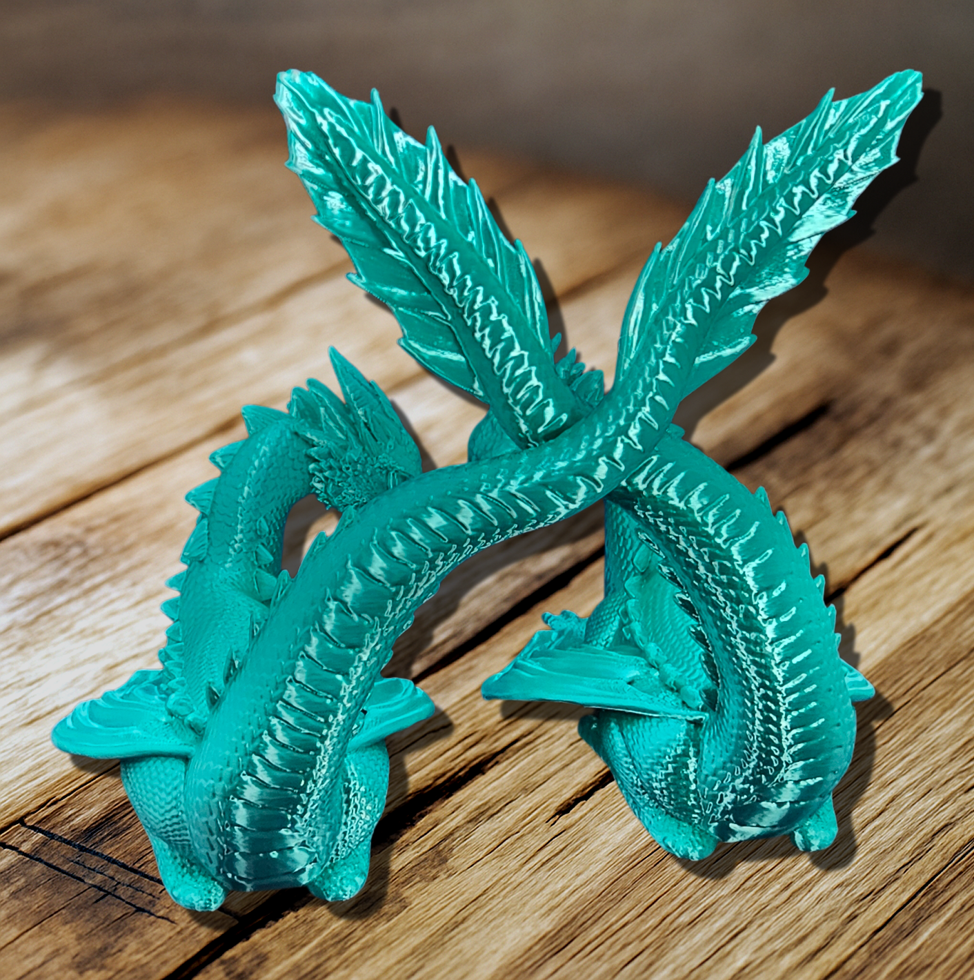 Twin Dragons Book Holder